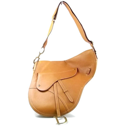 Christian Dior Leather Baudrier Saddle Bag 1 of 10