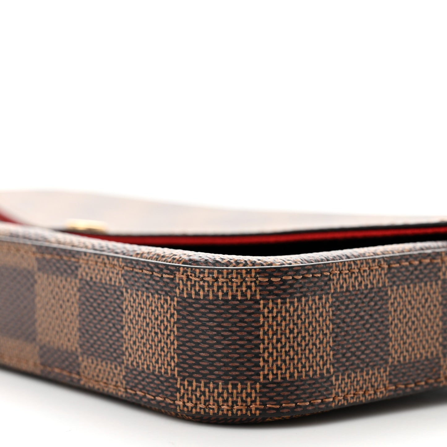 Damier Ebene Pochette Felicie Chain Wallet