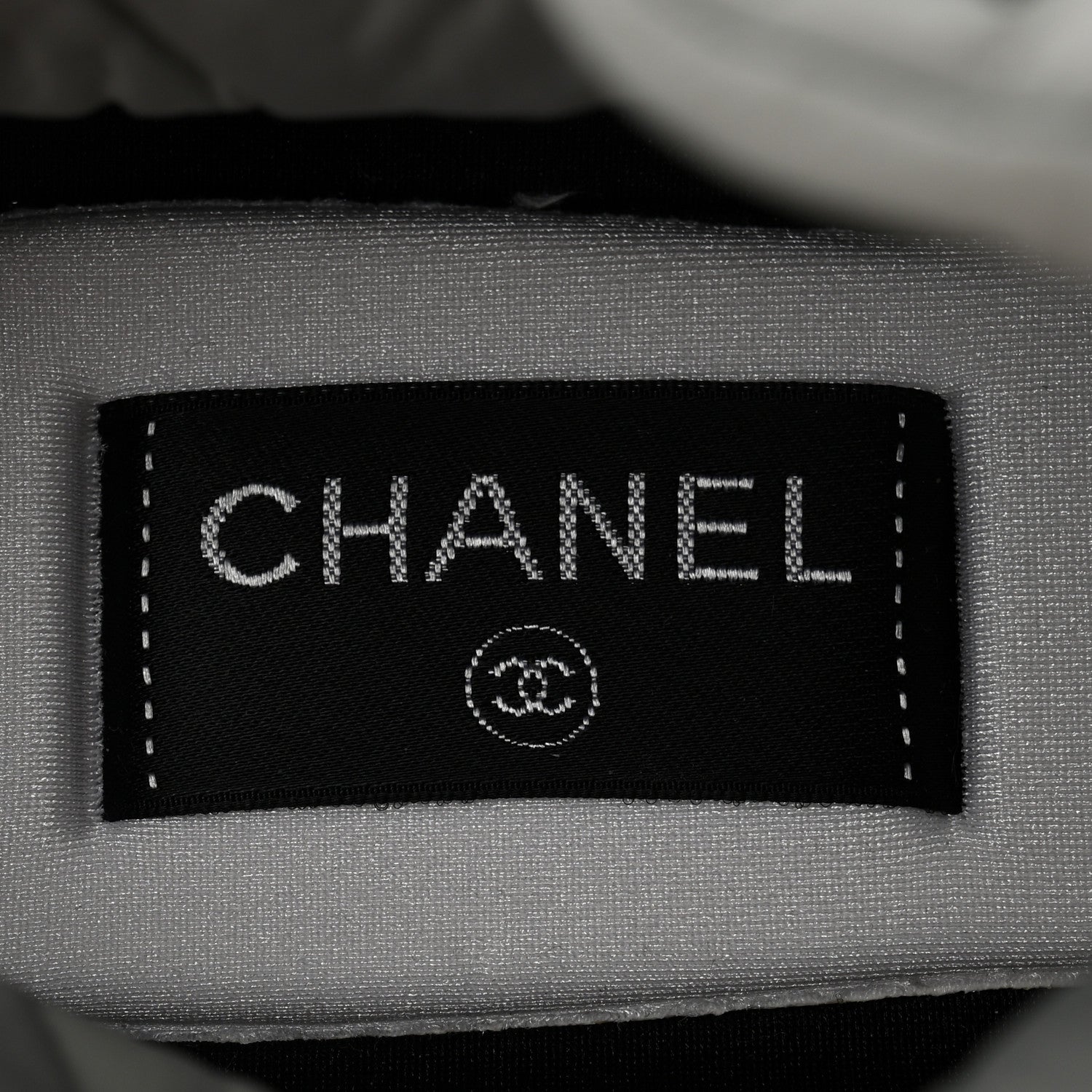 Chanel Fabric Calfskin Suede Womens CC Sneakers 38 Grey 8 of 10