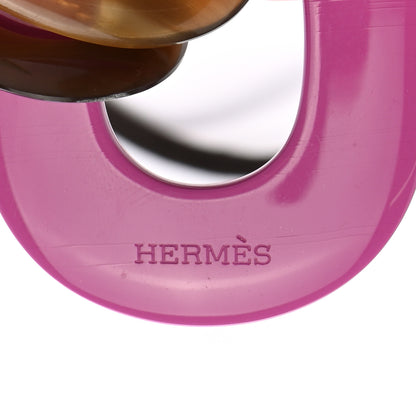 Hermes Lacquered Wood Buffalo Horn Karamba Necklace 4 of 8
