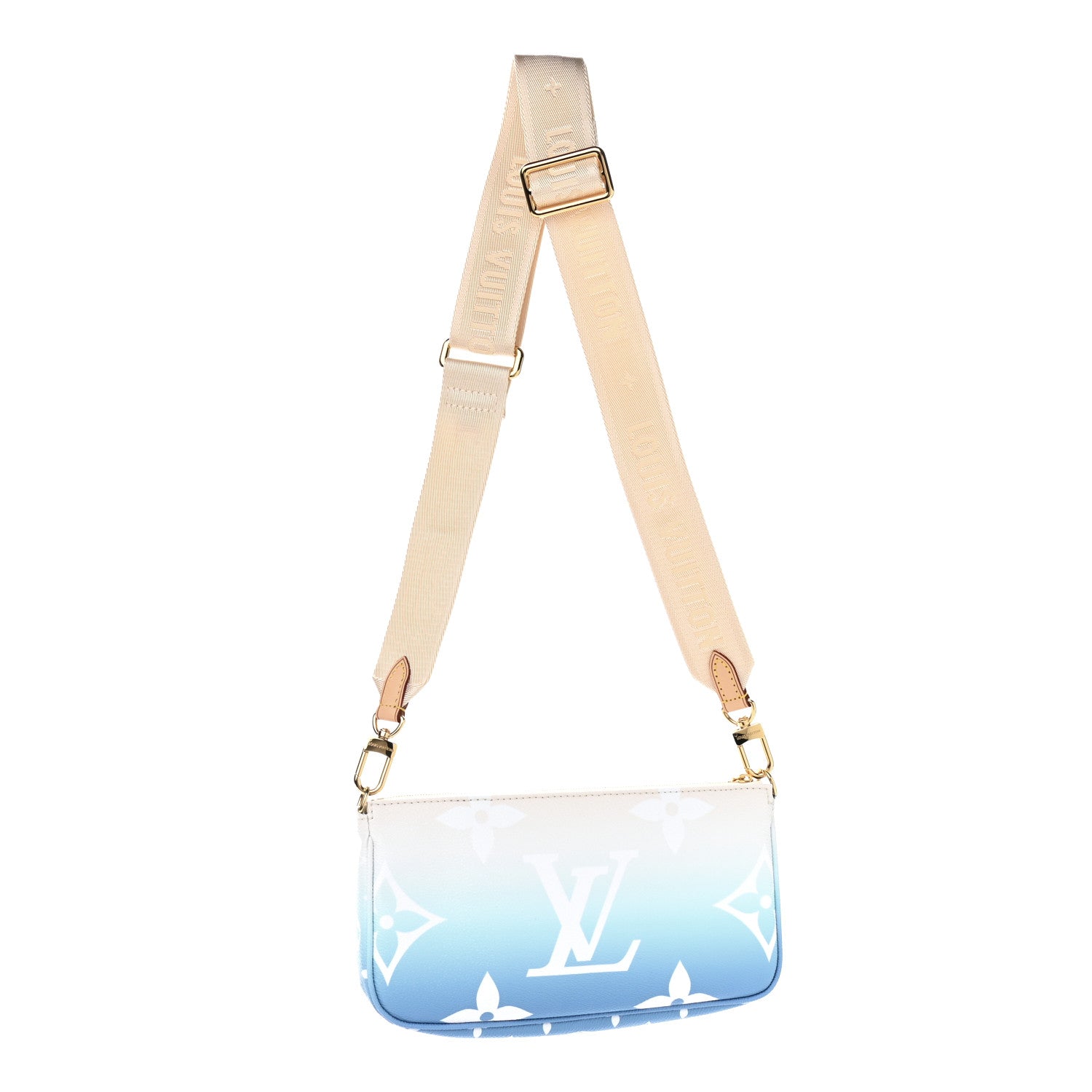 Louis Vuitton Monogram Giant By The Pool Multi Pochette Accessories Large Pochette Blue 2 of 7