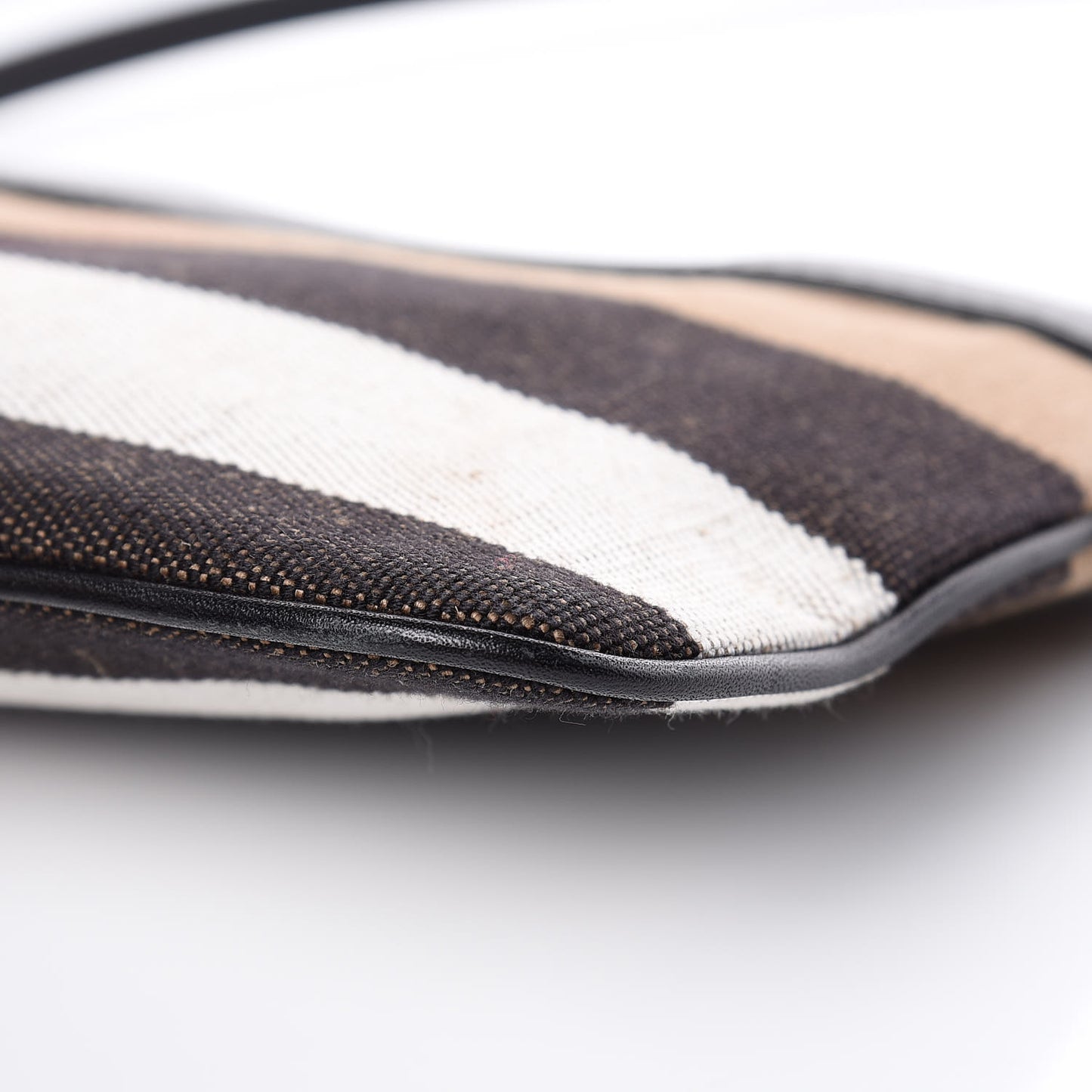 Mega Check Peyton Crossbody Clutch Bag Black