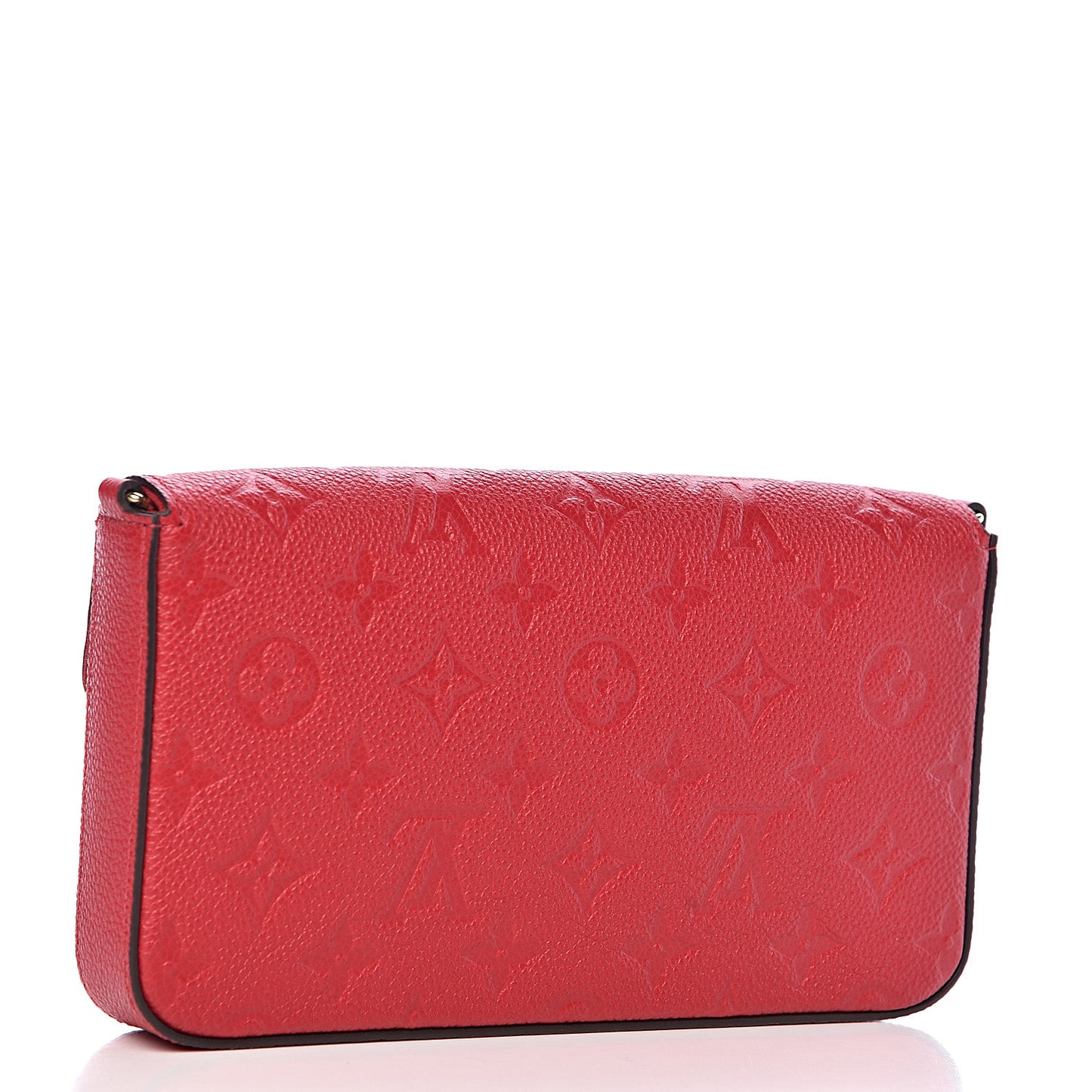 Empreinte Pochette Felicie Chain Wallet Cherry