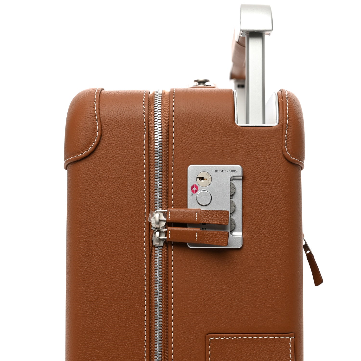 Hermes Taurillon Regate R.M.S. Trolley Case Luggage Gold 7 of 9