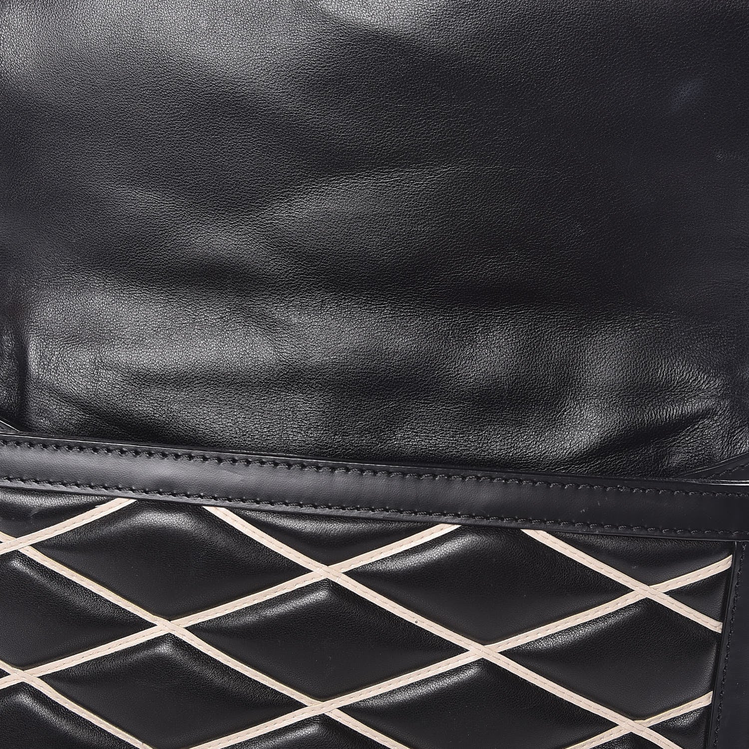 Louis Vuitton Lambskin Malletage Pochette Flap Black 10 of 12