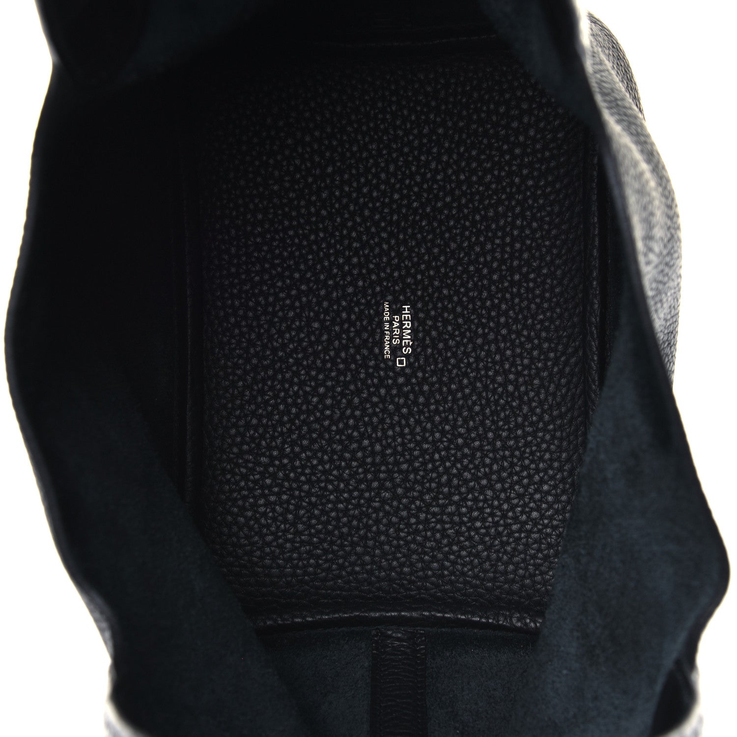 Hermes Taurillon Clemence Matte Alligator Picotin Lock Touch 18 PM Black 4 of 6