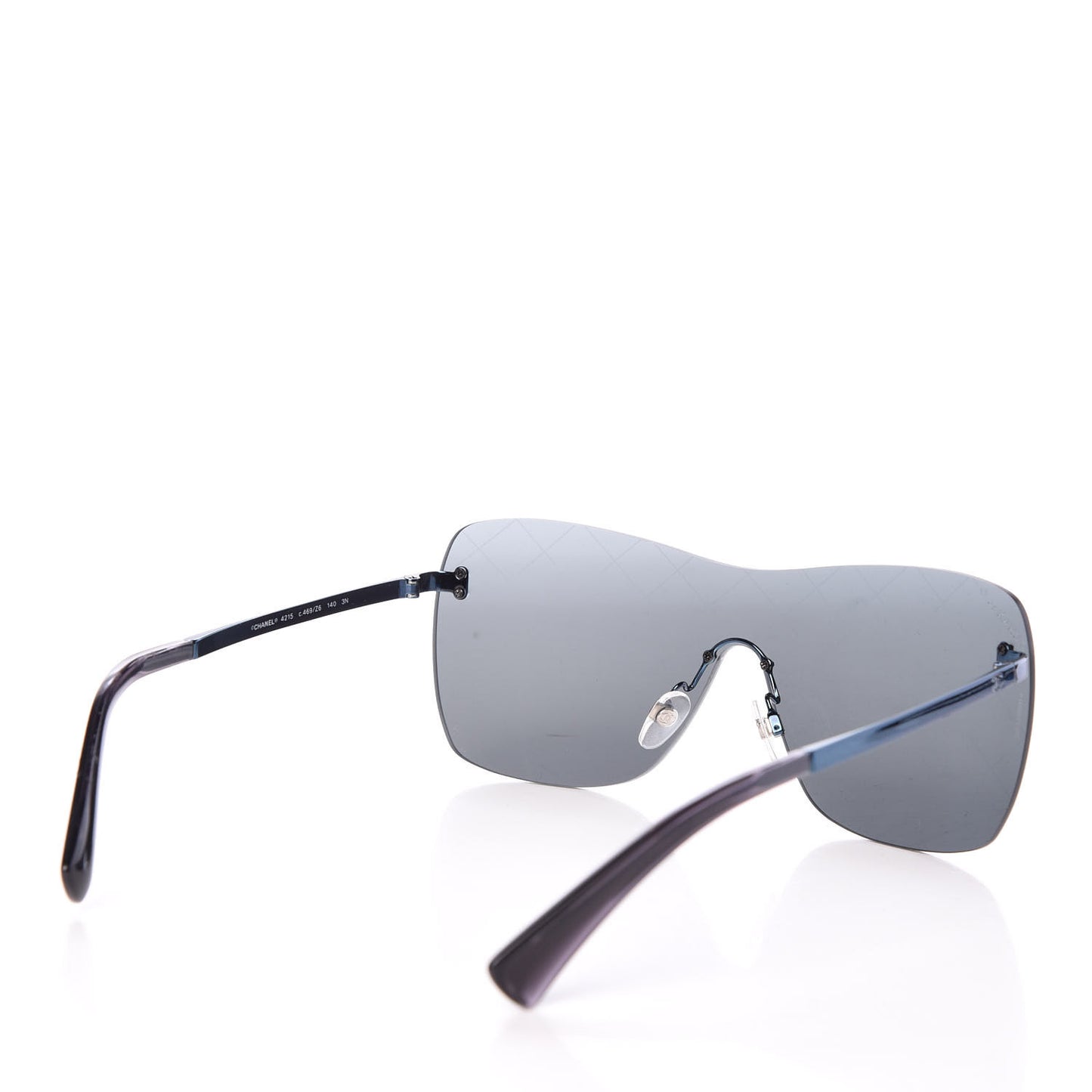 Shield Runway Sunglasses 4215 Metallic Blue
