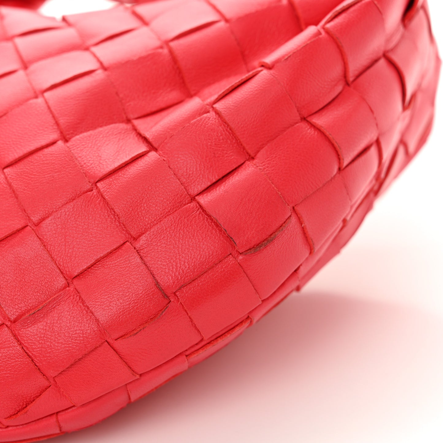 Nappa Intrecciato Mini Jodie Cranberry