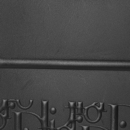 Christian Dior Oblique Calfskin Embossed Book Tote Black 10 of 13