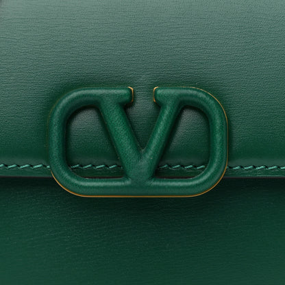 Valentino Garavani Smooth Calfskin Micro VSling Shoulder Bag Green 7 of 14