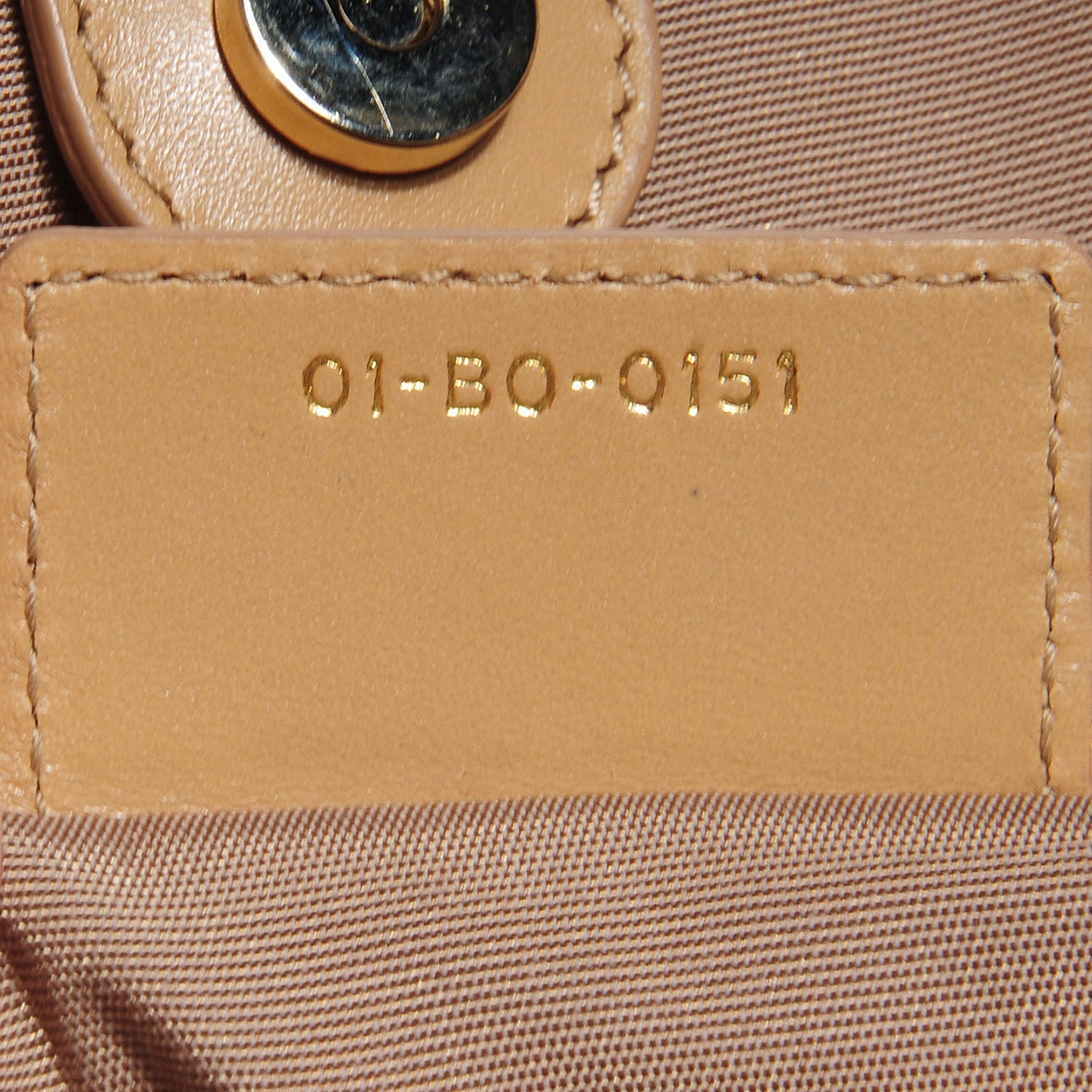 Christian Dior Coated Canvas Cannage Small Panarea Tote Beige 8 of 9