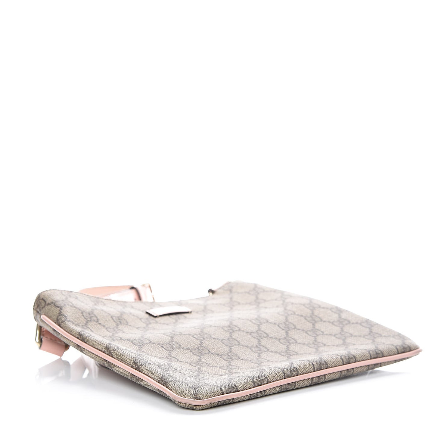 GG Supreme Monogram Small Flat Messenger Bag Light Pink