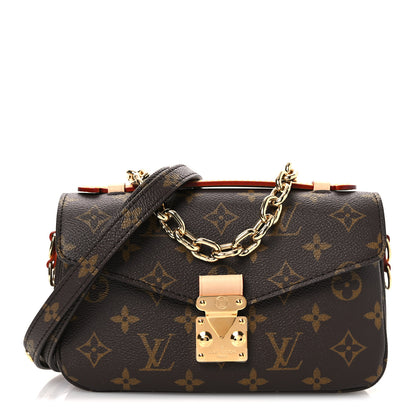 Louis Vuitton Monogram Pochette Metis East West 1 of 10