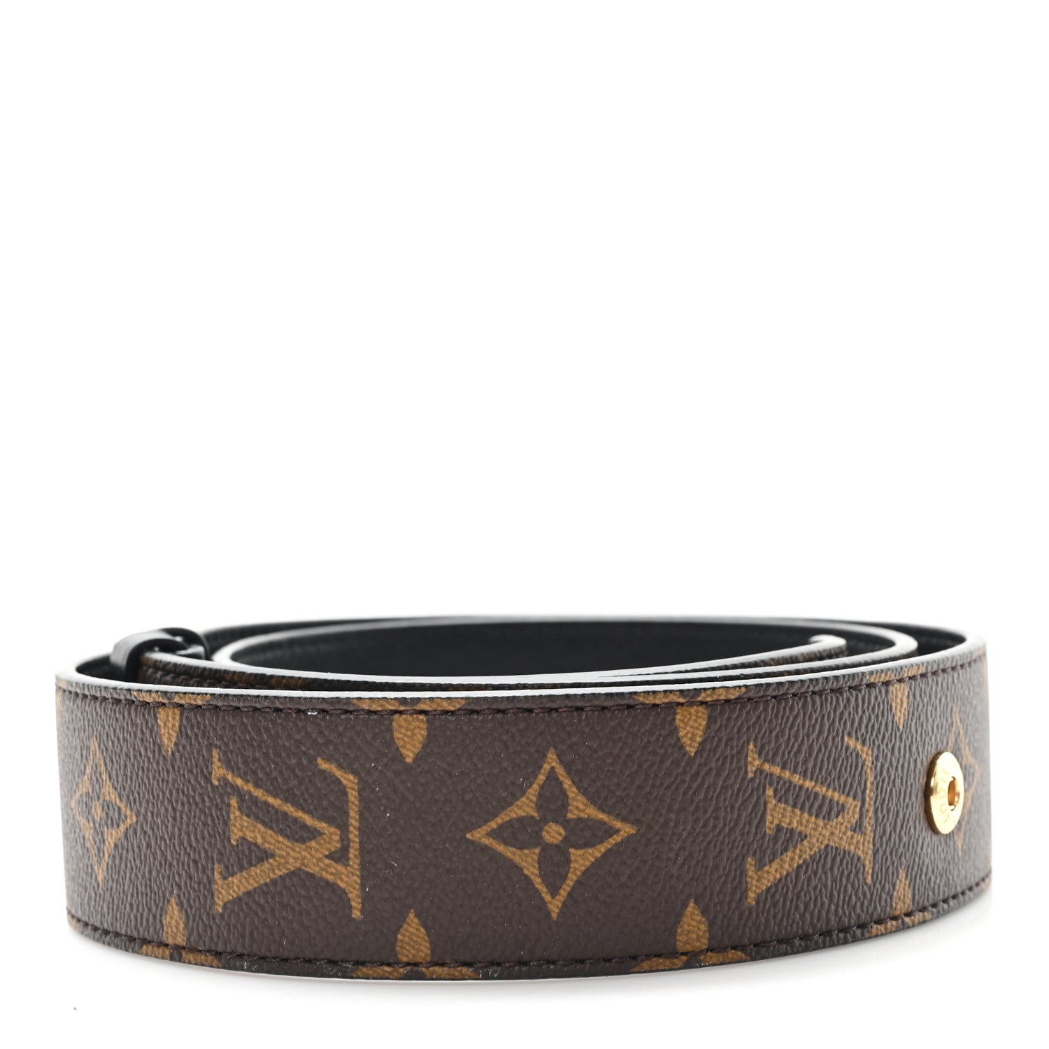 Louis Vuitton Monogram Adjustable Bandouliere Shoulder Strap Black 2 of 5