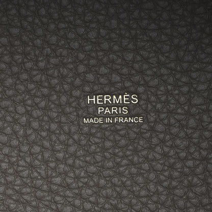 Hermes Taurillon Clemence Picotin Lock 18 PM Etoupe 6 of 11