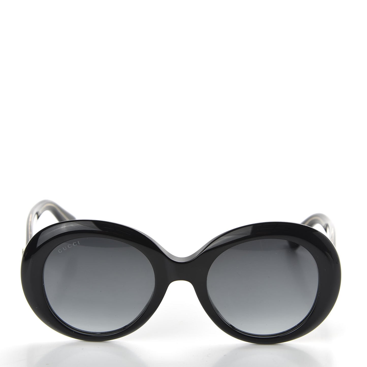 Acetate Round GG Sunglasses GG0139S Black