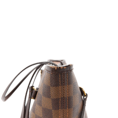 Louis Vuitton Damier Ebene Neo Neverfull MM Rose Ballerine 12 of 12