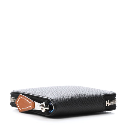 Hermes Epsom Silk'in Coin Purse Black 3 of 4