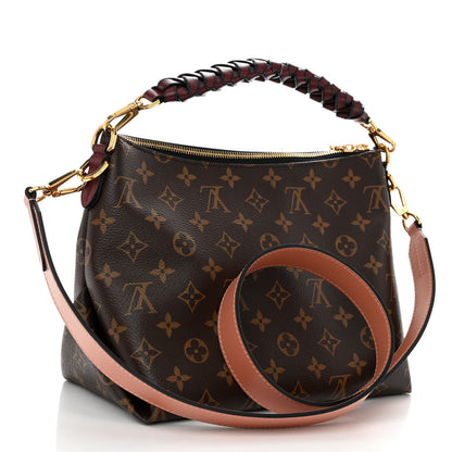 Louis Vuitton Monogram Beaubourg Hobo Mini Bordeaux Red Peach Safran 3 of 9