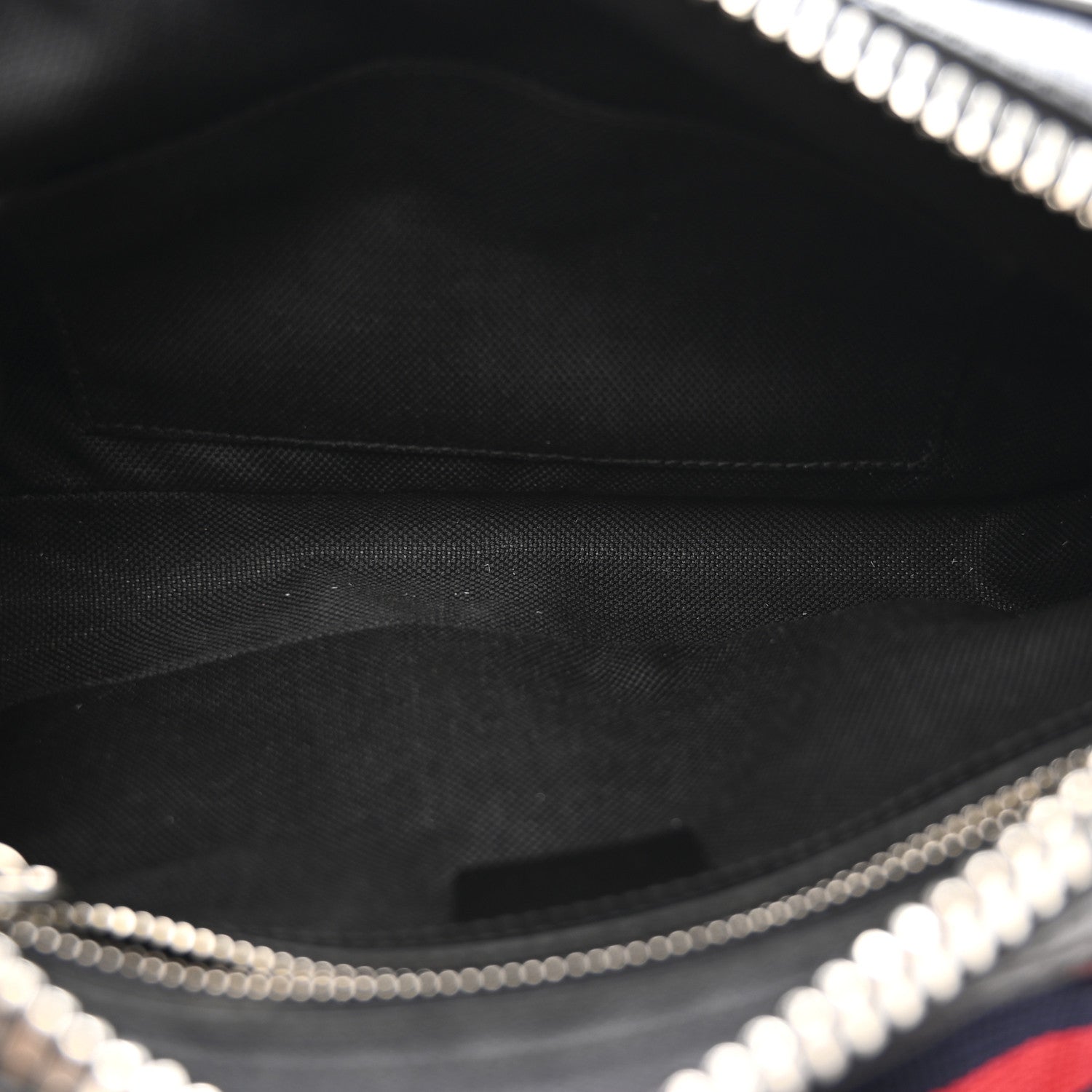 Gucci Soft GG Supreme Monogram Web Belt Bag Black Grey 5 of 10
