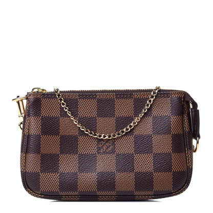 Louis Vuitton Damier Ebene Mini Pochette Accessories 1 of 4