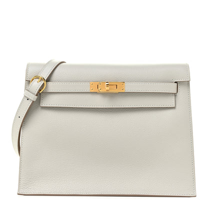 Hermes Evercolor Kelly Danse II Belt Bag Gris Perle 1 of 15