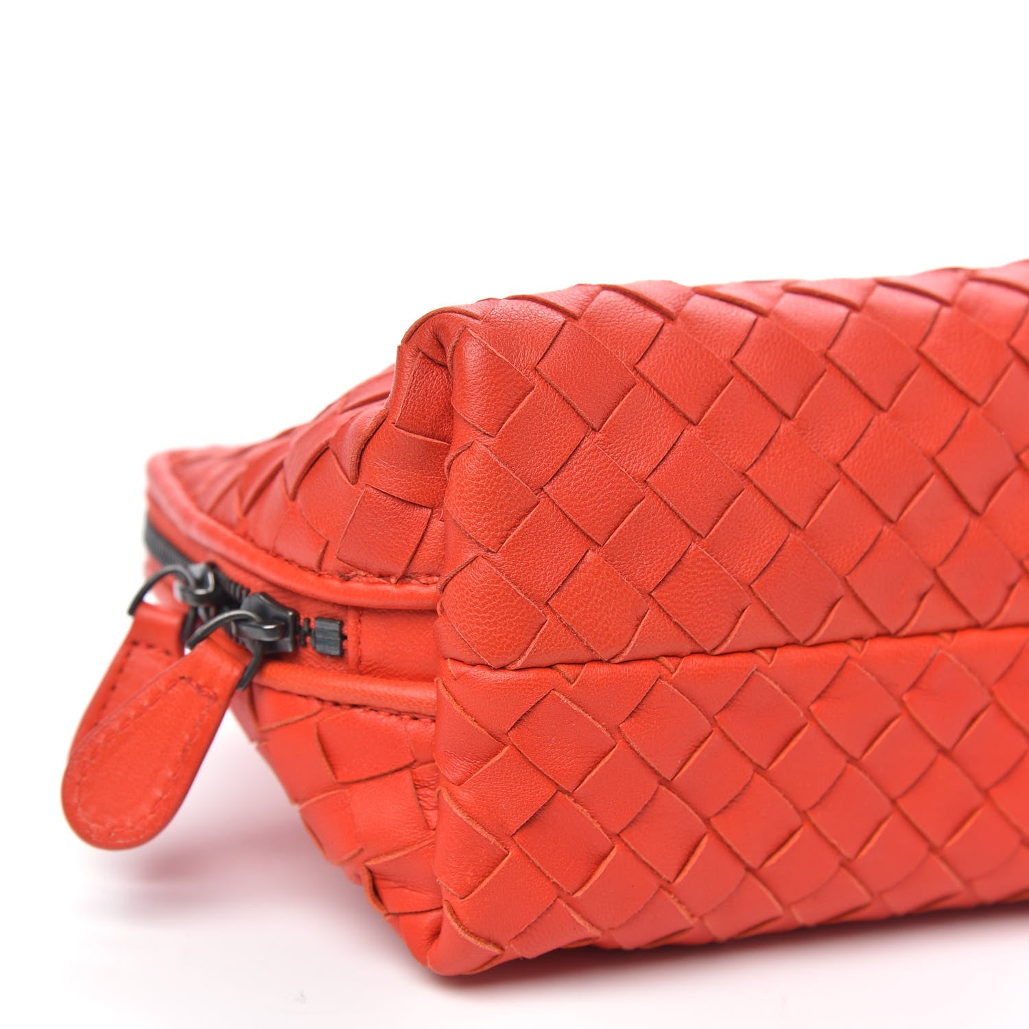 Bottega Veneta Nappa Intrecciato Cosmetic Pouch Vesuvio 8 of 9