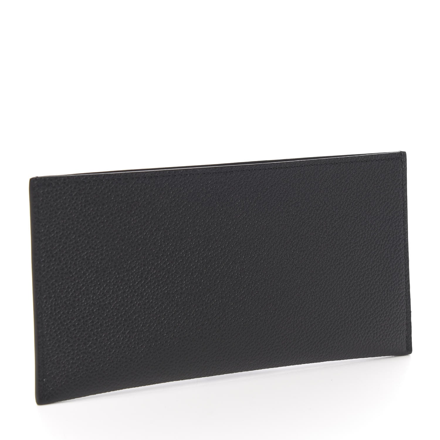 Louis Vuitton Calfskin Felicie Chain Wallet Card Holder Insert Black 2 of 5