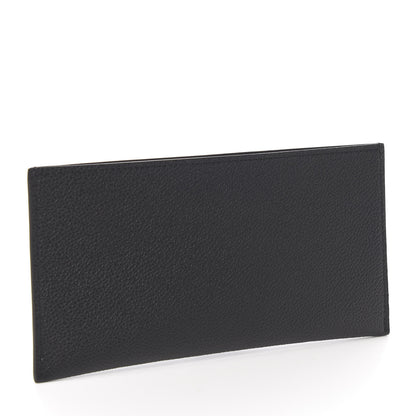 Louis Vuitton Calfskin Felicie Chain Wallet Card Holder Insert Black 2 of 5