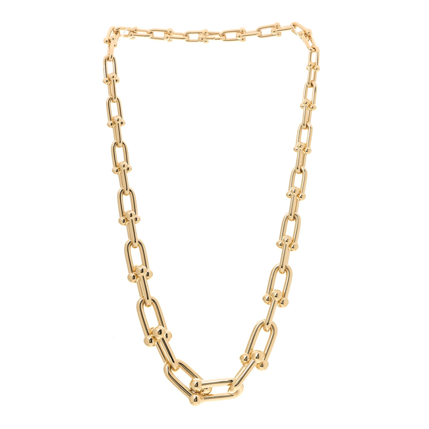 18K Yellow Gold HardWear Graduated Link Necklace