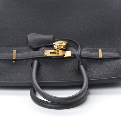 Hermes Togo Birkin 25 Black 33 of 34