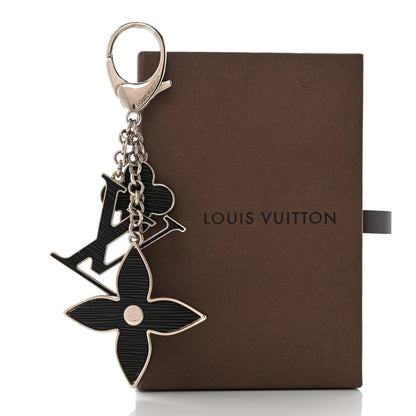 Louis Vuitton Electric Epi Fleur d'Epi Bag Charm Black 5 of 5