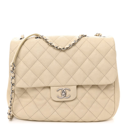 Chanel Caviar Quilted Large Urban Companion Flap White 1 of 10