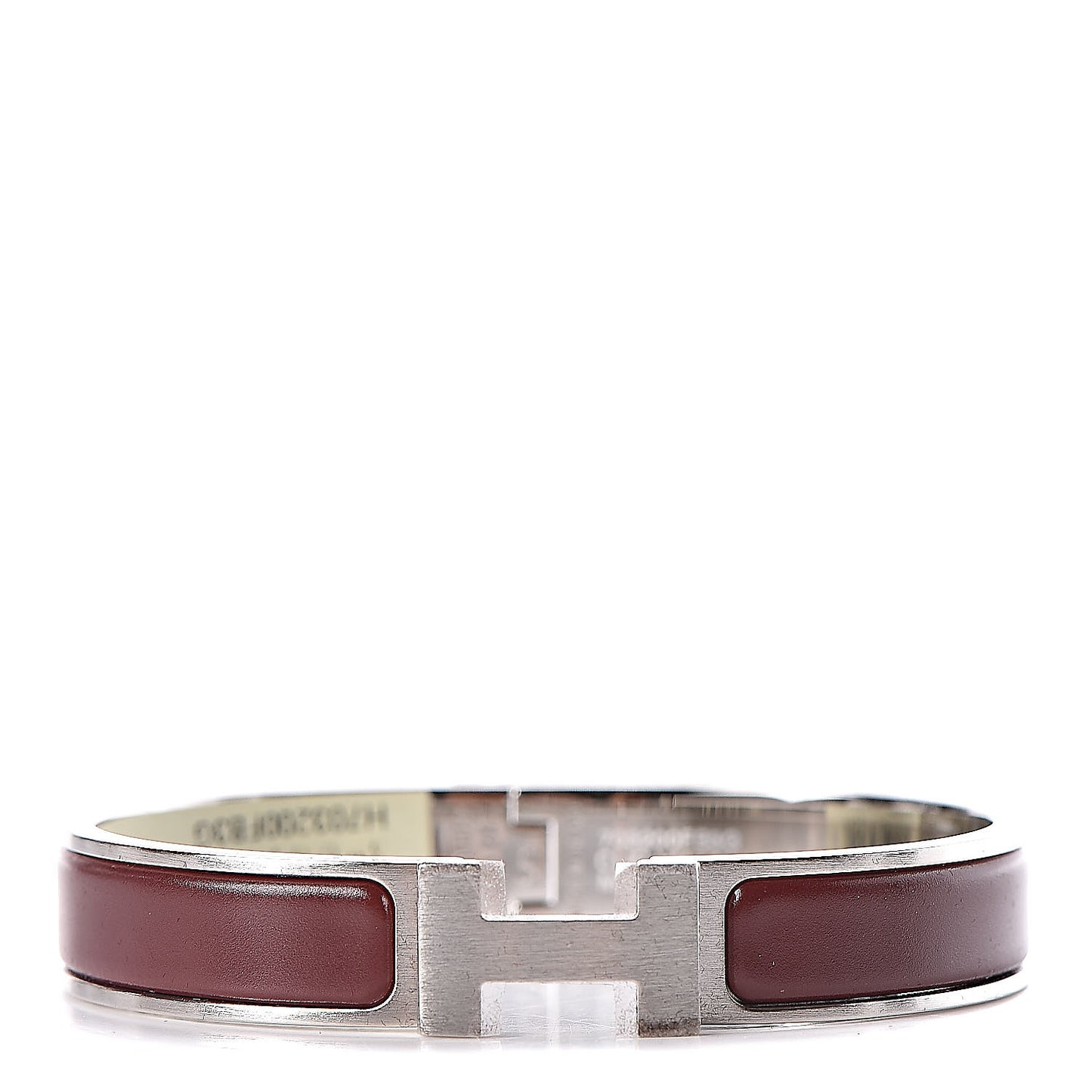 Matte Enamel Narrow Clic Clac HH Bracelet GM Myrtille