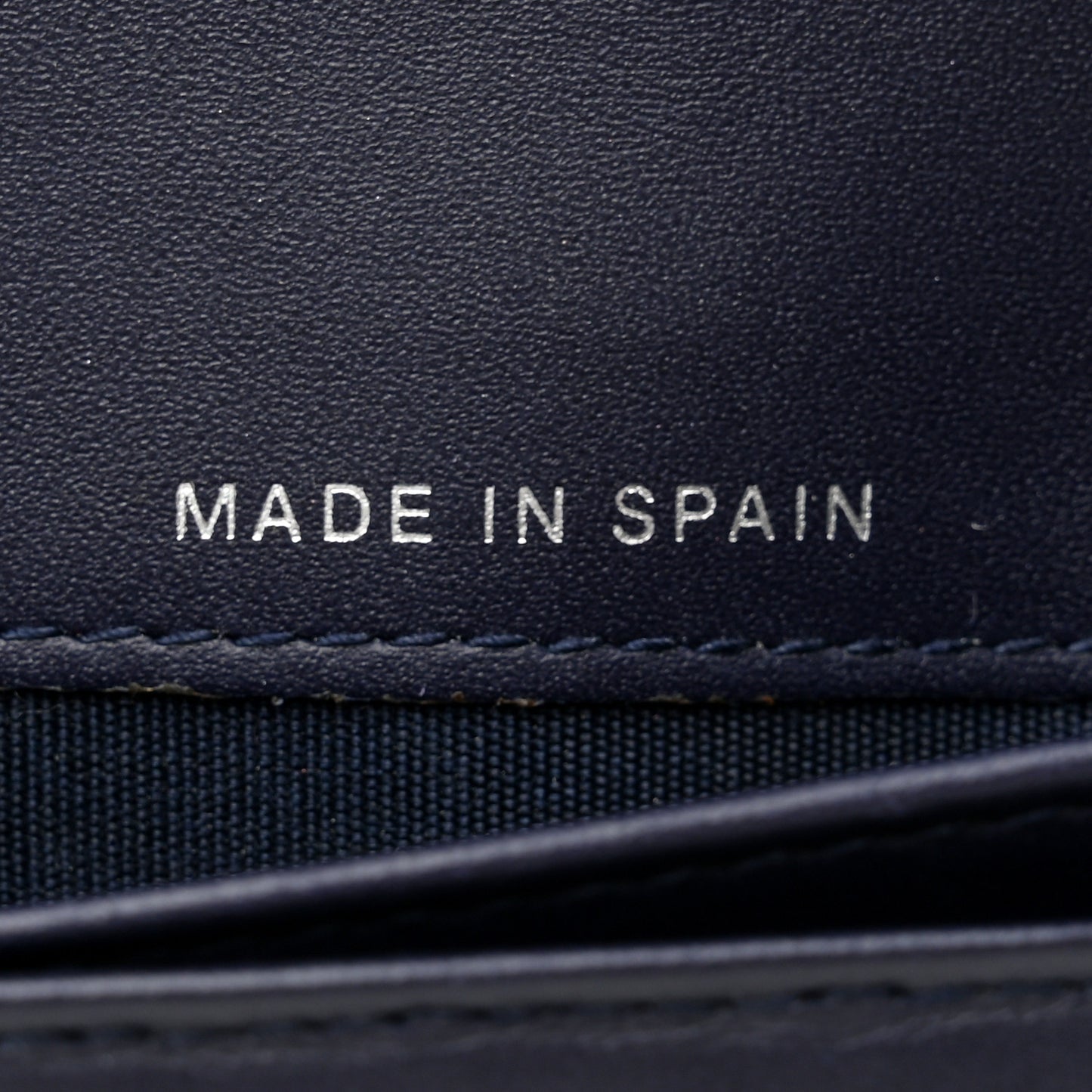 Caviar Timeless CC Yen Wallet Dark Blue