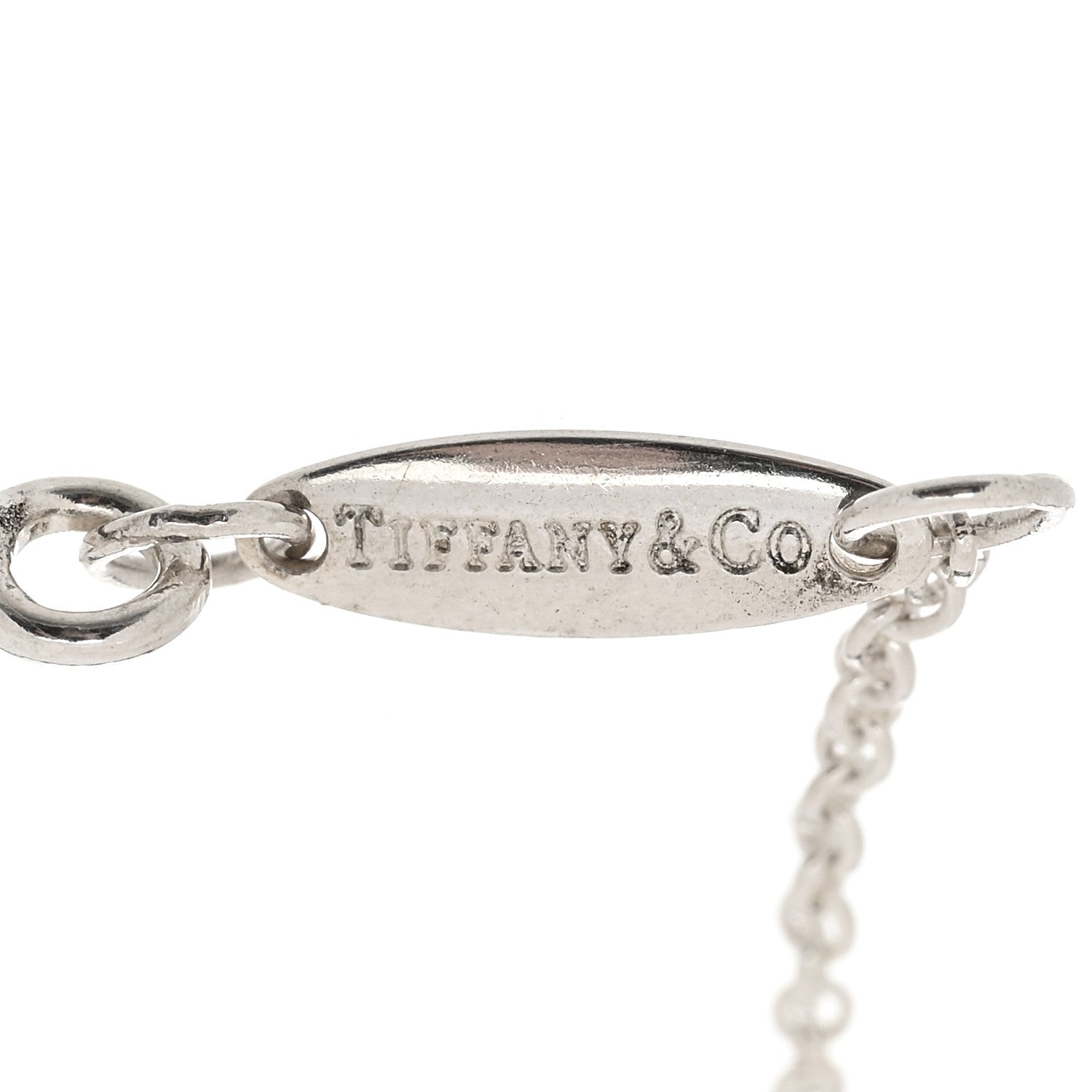 Tiffany Sterling Silver Aquamarine Elsa Peretti Color By The Yard Bracelet 3 of 7