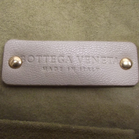 Nappa Intrecciato Shoulder Bag Beige