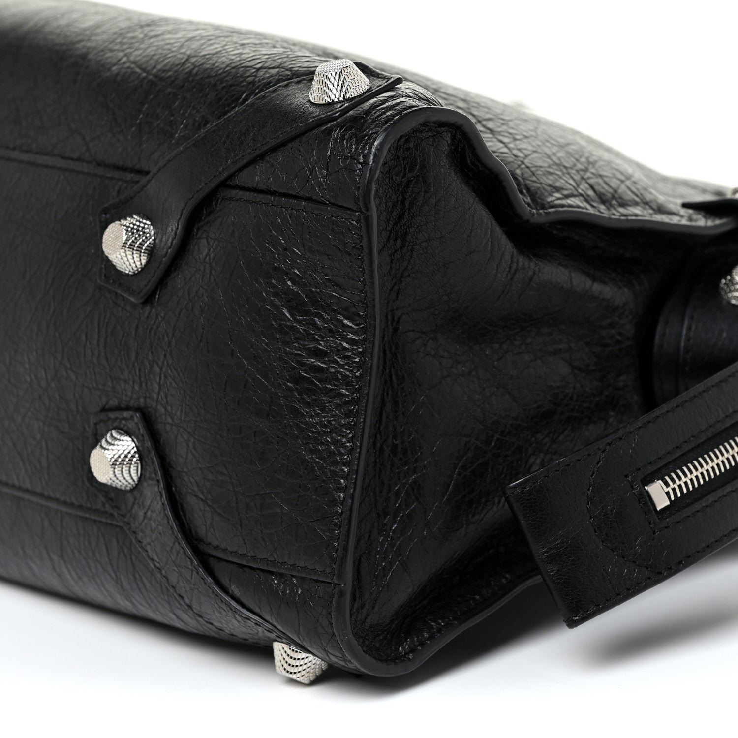 Balenciaga Agneau Giant 12 Silver Hardware Mute City Black 10 of 14