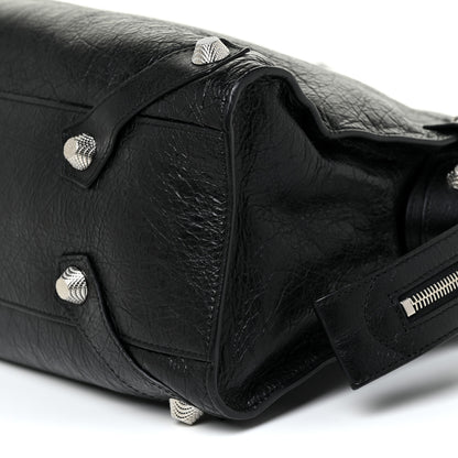 Balenciaga Agneau Giant 12 Silver Hardware Mute City Black 10 of 14