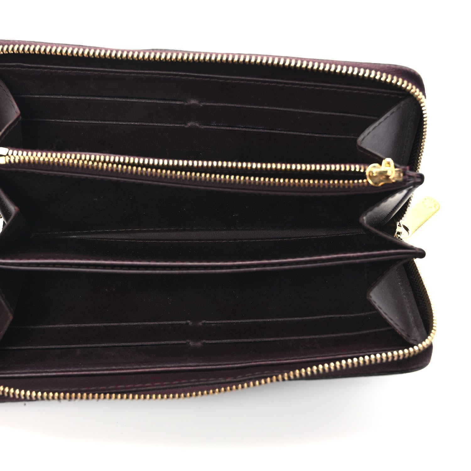 Louis Vuitton Vernis Zippy Wallet Amarante 5 of 6