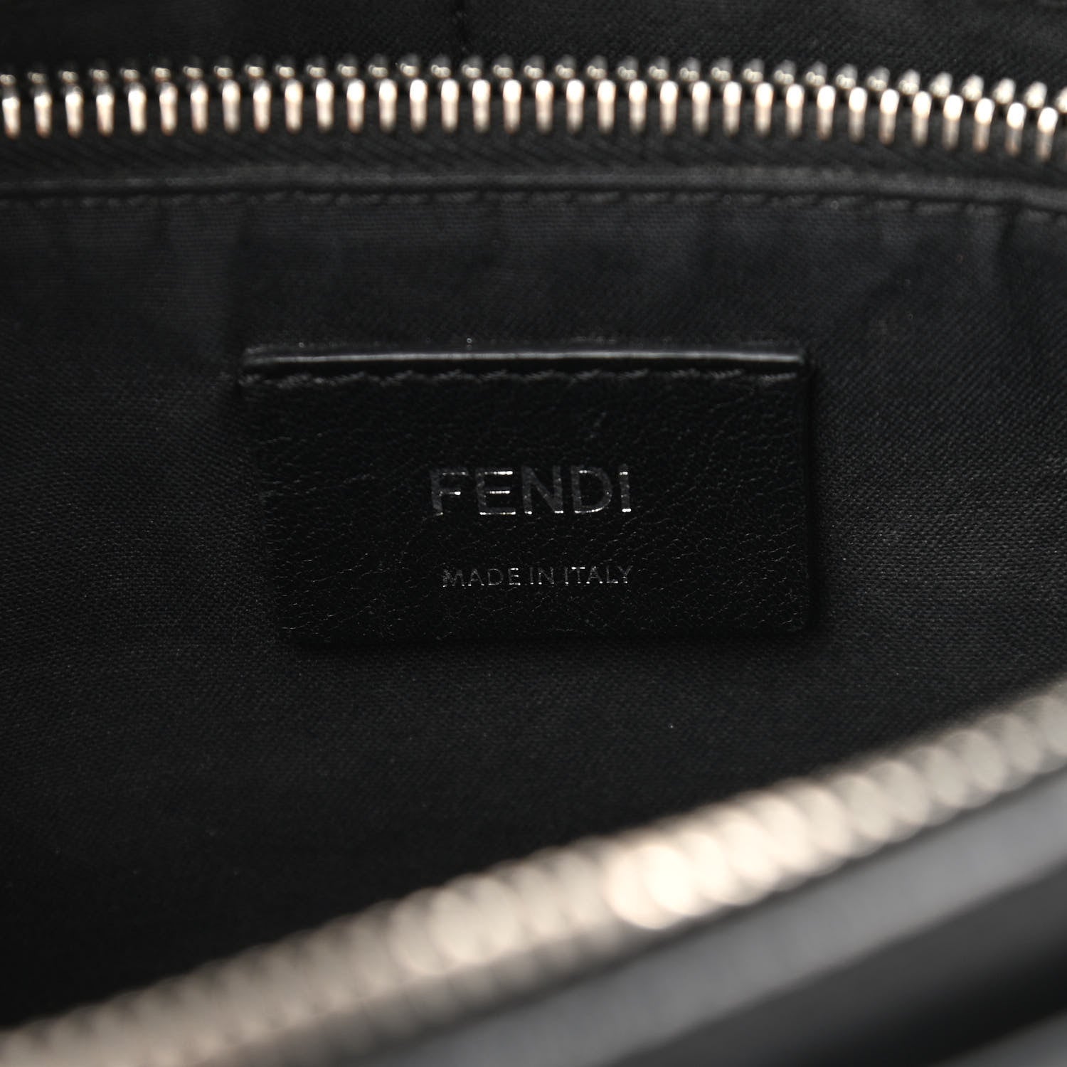 Fendi Vitello Dolce Medium By The Way Boston Bag Black 6 of 10