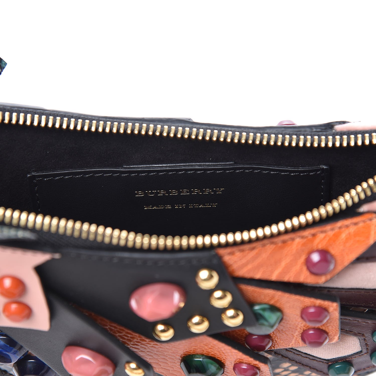 Burberry Watersnake The Falcon Crossbody Bag Ash Rose 6 of 9
