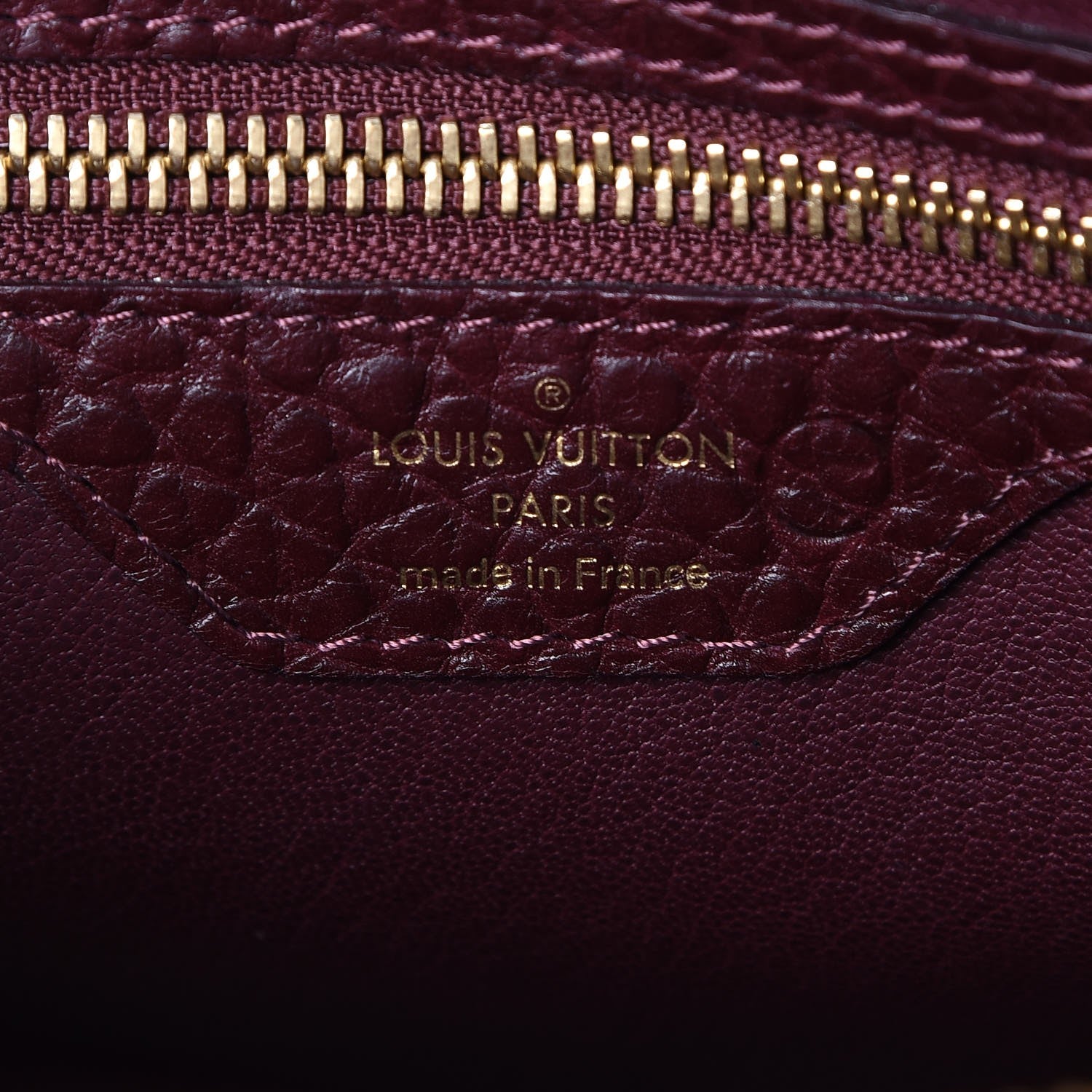 Louis Vuitton Ostrich Lizard Exotique Majestueux Shoulder Bag Bordeaux 6 of 6