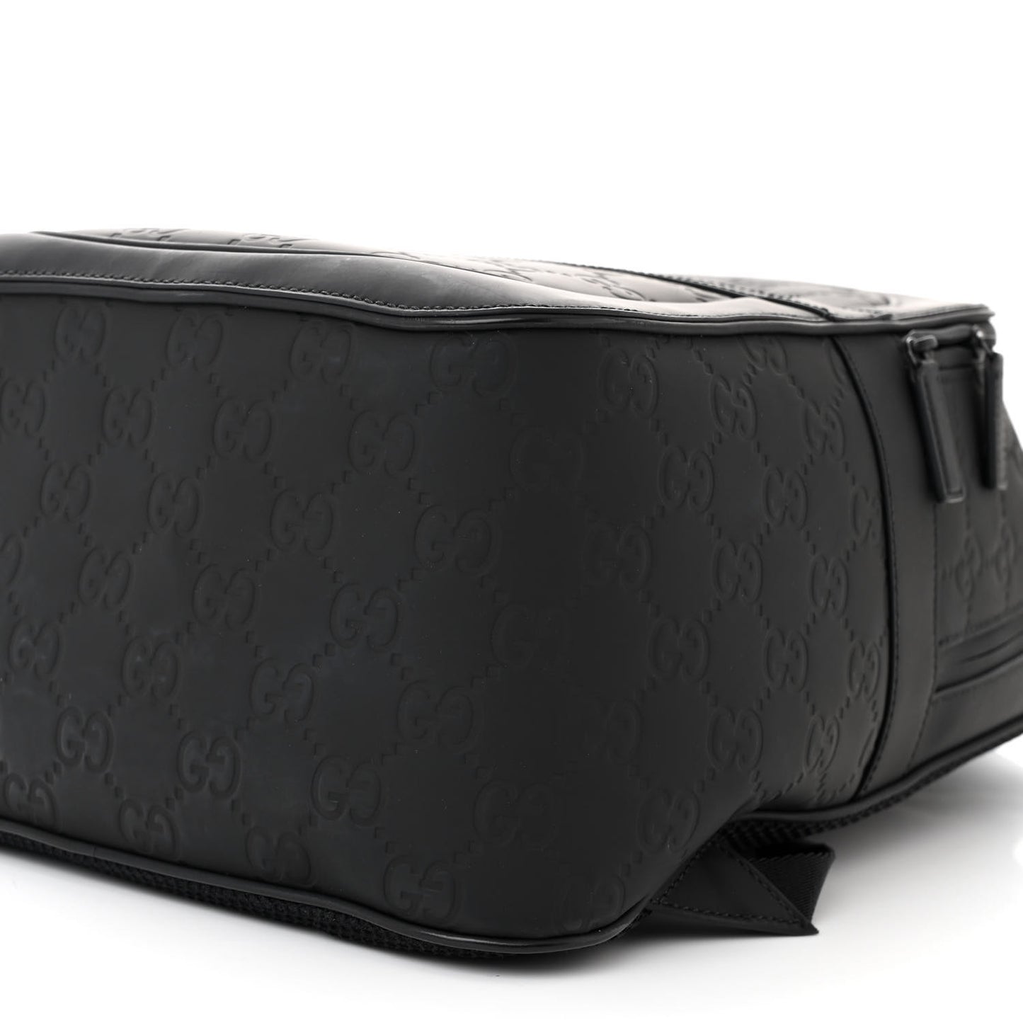 Rubber GG Backpack Black