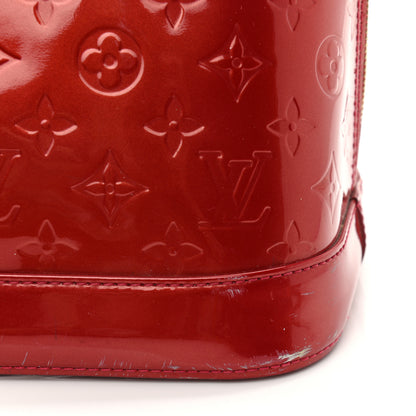 Louis Vuitton Vernis Alma MM Pomme D'Amour 15 of 15
