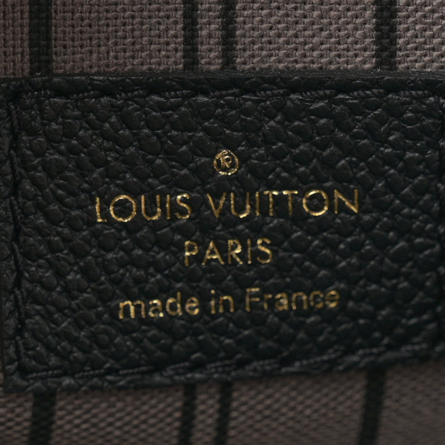 Louis Vuitton Empreinte Montaigne BB Black 7 of 10