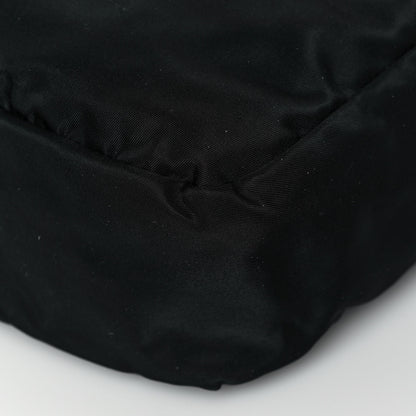Prada Nylon Flat Messenger Bag Black 9 of 11