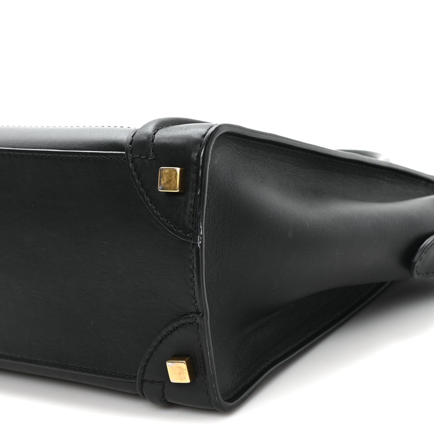 Smooth Calfskin Micro Luggage Black