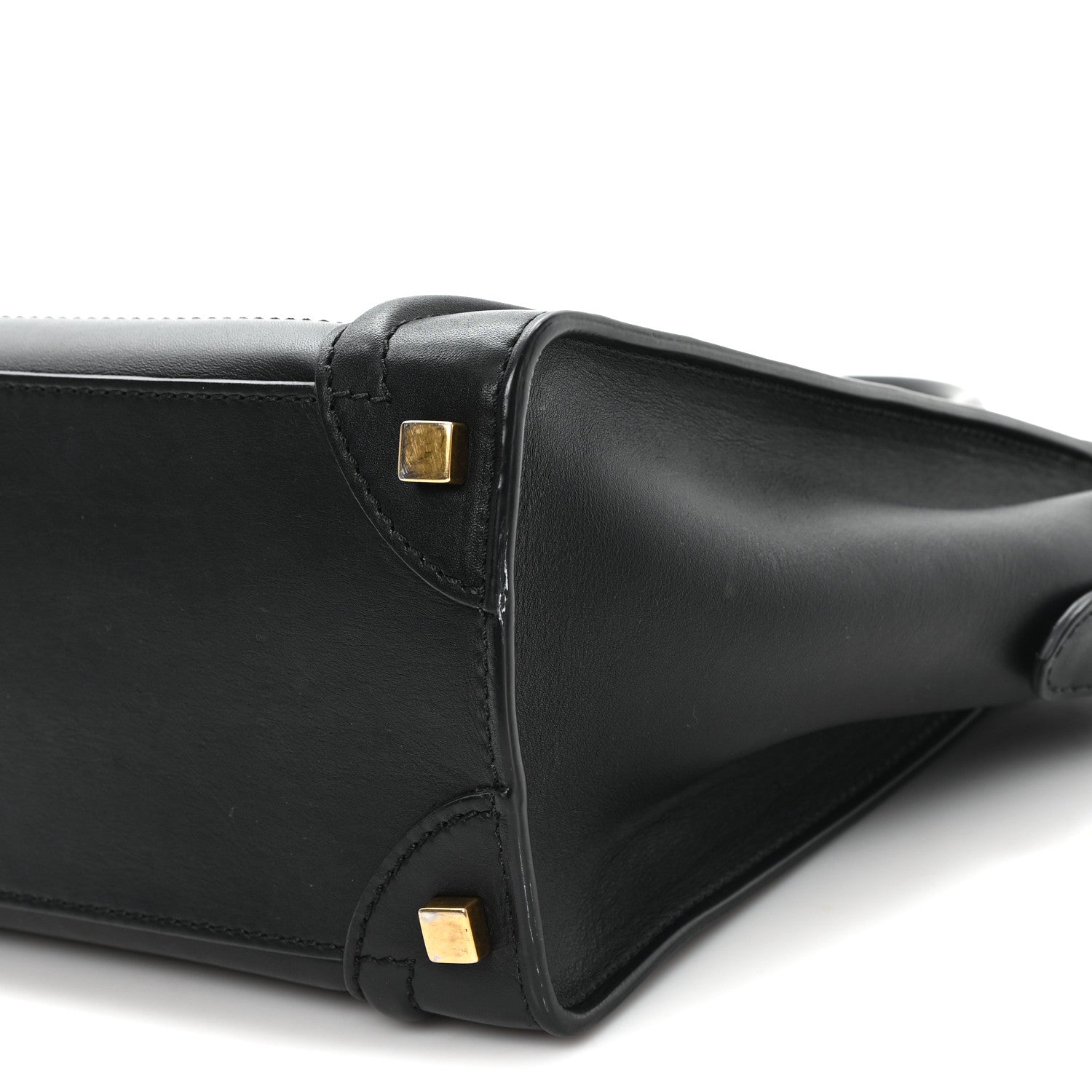 Celine Smooth Calfskin Micro Luggage Black 9 of 9