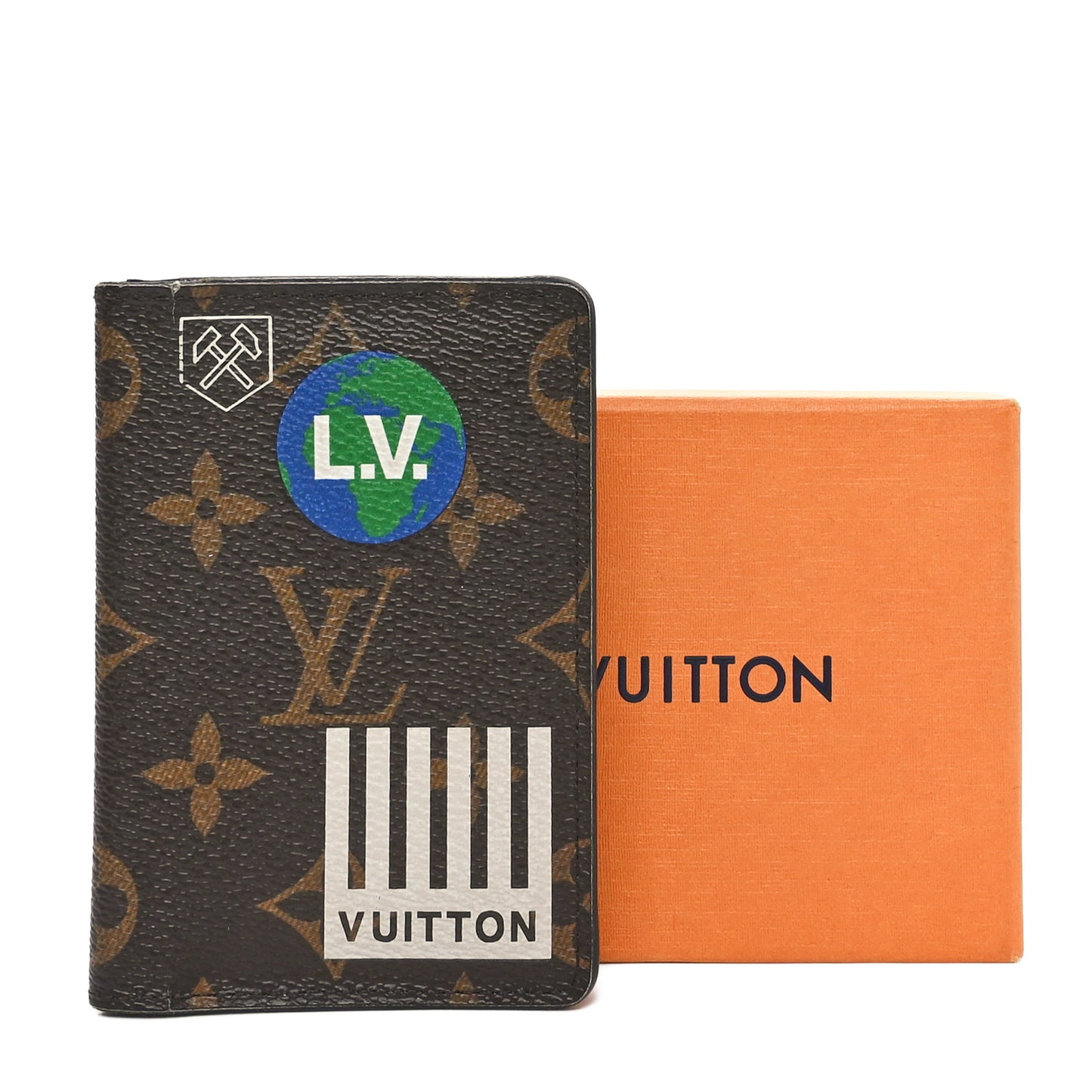 Monogram Stickers Pocket Organizer NM